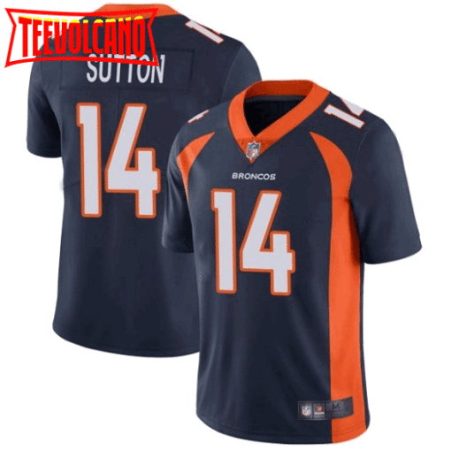 Denver Broncos Courtland Sutton Navy Limited Jersey