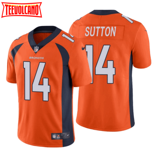 Denver Broncos Courtland Sutton Orange Limited Jersey