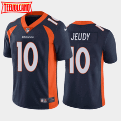 Denver Broncos Jerry Jeudy Navy Limited Jersey