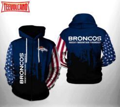 Denver Broncos NFL Team US 3D Printed Hoodie