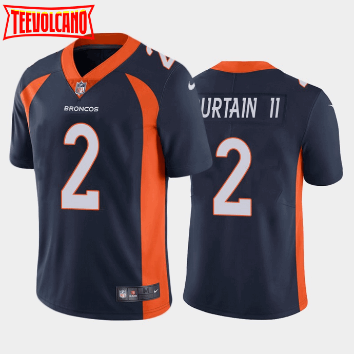 Youth Nike Patrick Surtain II Navy Denver Broncos Game Jersey