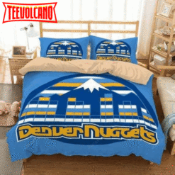 Denver Nuggets Duvet Cover Bedding Set