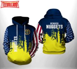 Denver Nuggets NBA Team US 3D Printed Hoodie