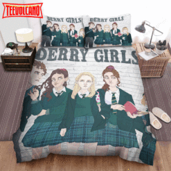 Derry Girls Movie Art 3 Bed Sheets Duvet Cover Bedding Sets