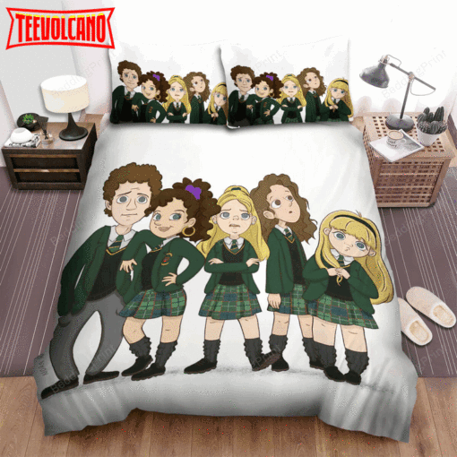 Derry Girls Movie Digital Art 1 Bed Sheets Duvet Cover Bedding Sets