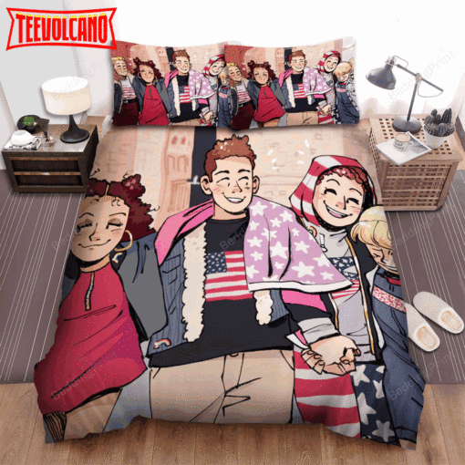 Derry Girls Movie Digital Art 2 Bed Sheets Duvet Cover Bedding Sets