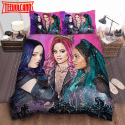 Descendants Audrey Mal And Uma Bed Sheets Duvet Cover Bedding Sets