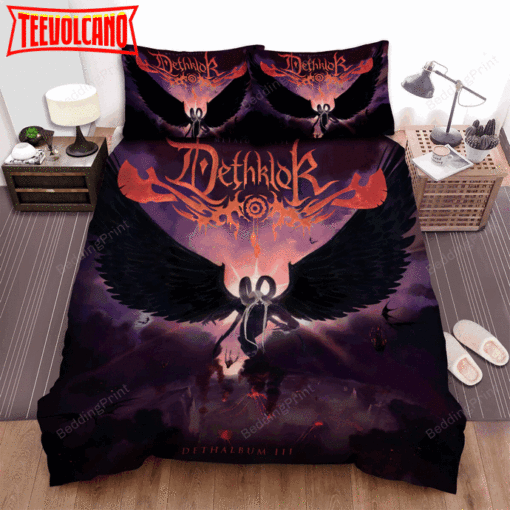 Dethklok Band Dark Bed Sheets Duvet Cover Bedding Sets