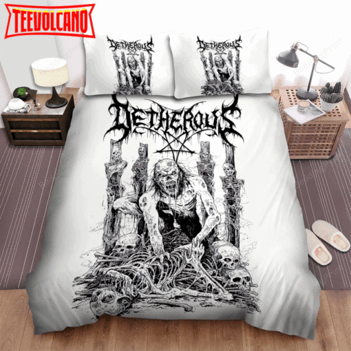 Dethklok Band Death Bed Sheets Duvet Cover Bedding Sets