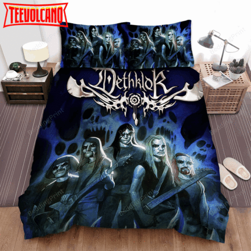 Dethklok Band Digital Bed Sheets Duvet Cover Bedding Sets