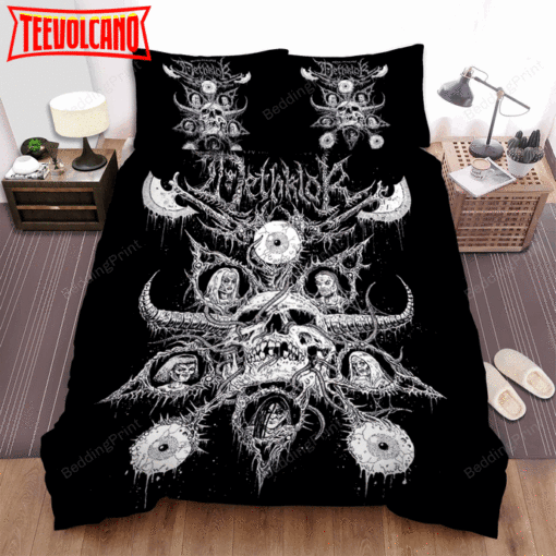 Dethklok Band Head Bed Sheets Duvet Cover Bedding Sets