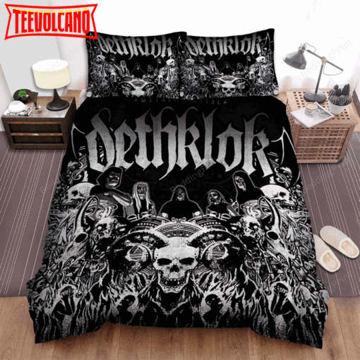 Dethklok Band Many Ghosts Bed Sheets Duvet Cover Bedding Sets