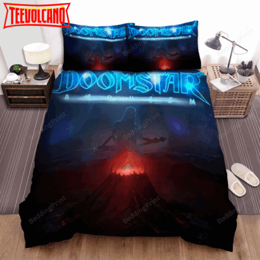 Dethklok Band Neon Bed Sheets Duvet Cover Bedding Sets