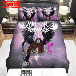 Dethklok Band Pink Bed Sheets Duvet Cover Bedding Sets