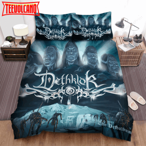 Dethklok Band Shine Bed Sheets Duvet Cover Bedding Sets