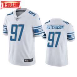 Detroit Lions Aidan Hutchinson White Limited Jersey