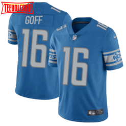 Detroit Lions Jared Goff Blue Limited Jersey