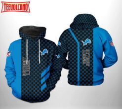 Detroit Lions NFL 3D Printed Hoodie