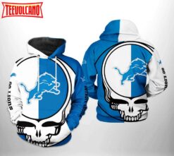 Detroit Lions NFL Grateful Dead 3D Printed Hoodie