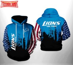 Detroit Lions NFL Team US 3D Printed Hoodie