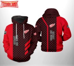 Detroit Red Wings 3D Printed HoodieZipper Hoodie