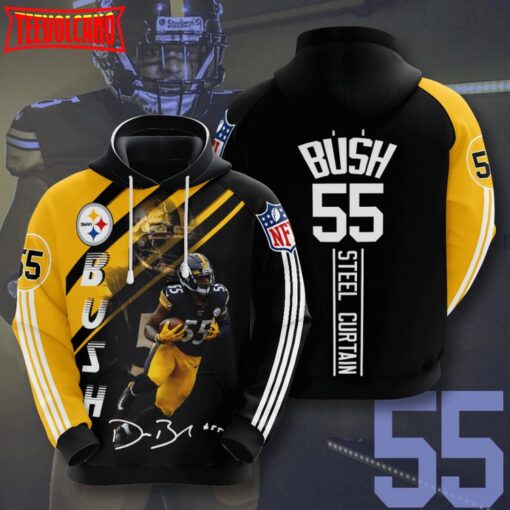 Devin Bush Jr Pittsburgh Steelers 3D Printed Hoodie