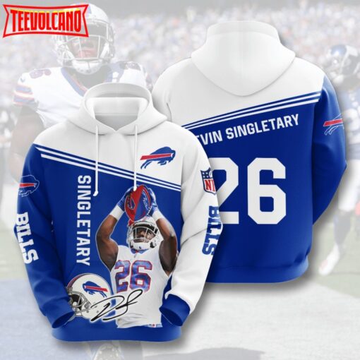 Devin Singletary Buffalo Bills 3D Printed Hoodie