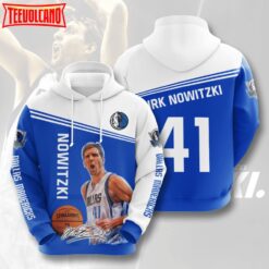 Dirk Nowitzki Dallas Mavericks 3D Printed Hoodie