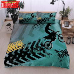 Dirt Bike Bedding Sets (Duvet Cover &amp Pillow Cases)