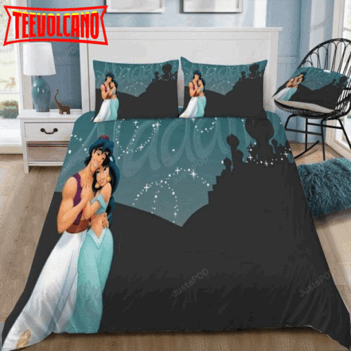 Disney Aladdin And Jasmine #27 Duvet Cover Bedding Set