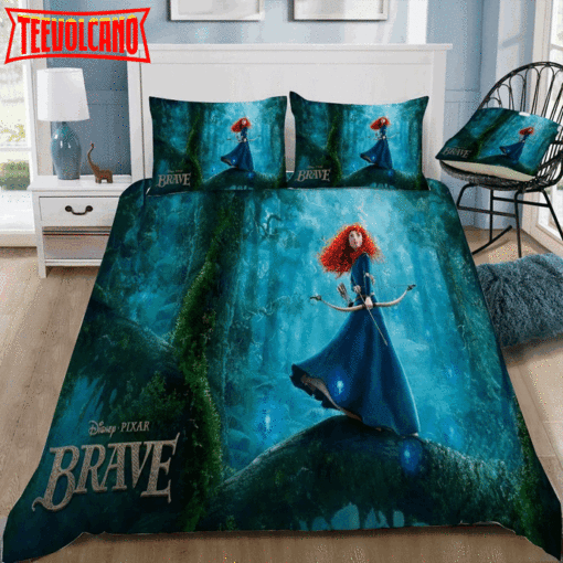 Disney Brave 3D Customized Duvet Cover Bedding Set