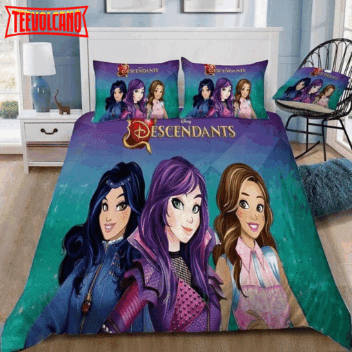 Disney Descendants #3 Duvet Cover Bedding Set Dup