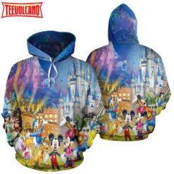 Disney Fireworks And Friends 3D Printed Hoodie