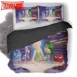 Disney Inside Out Anger Disgust Joy Fear Sadness Bedding Set