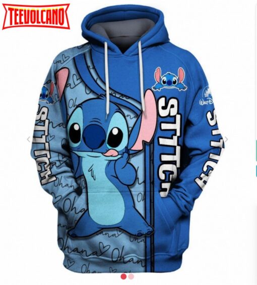 Disney Lilo and Stitch 3D Printed Hoodie