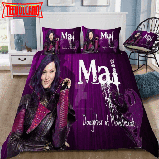 Disney Mal Daughter Of Maleficent Duvet Cover Bedding Set