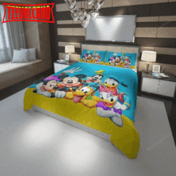 Disney Mickey Mouse And Friends 3D Printed Duvet Cover Bedding Set