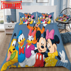 Disney Mickey Mouse And Friends Animation Bedding Set