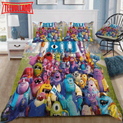 Disney Monsters University #3 Duvet Cover Bedding Set