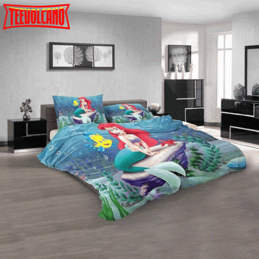 Disney Movies The Little Mermaid Bedding Set