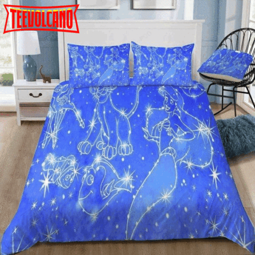 Disney Night Sky Stars #10 Duvet Cover Bedding Set