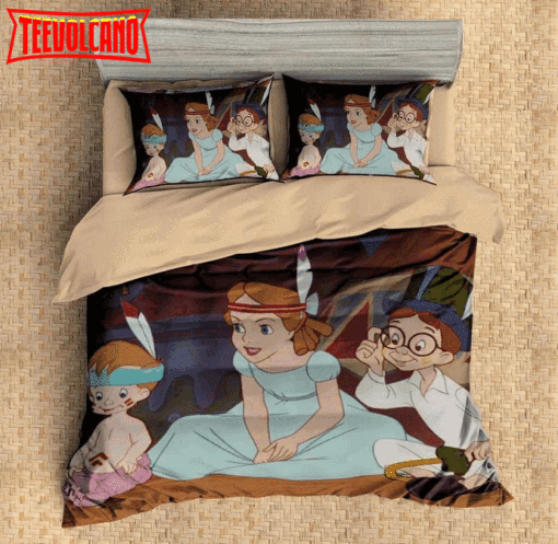 Disney Peter Pan 3d Printed Bedding Set