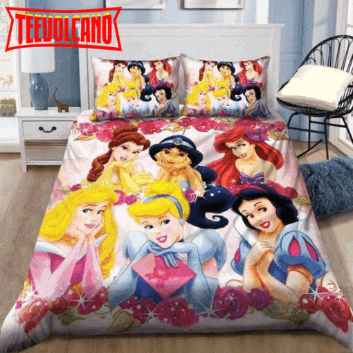 Disney Princess Bedding Set (Duvet Cover &amp Pillow Cases)