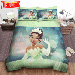 Disney Princess Tiana With Crown Duvet Cover Bedding Sets