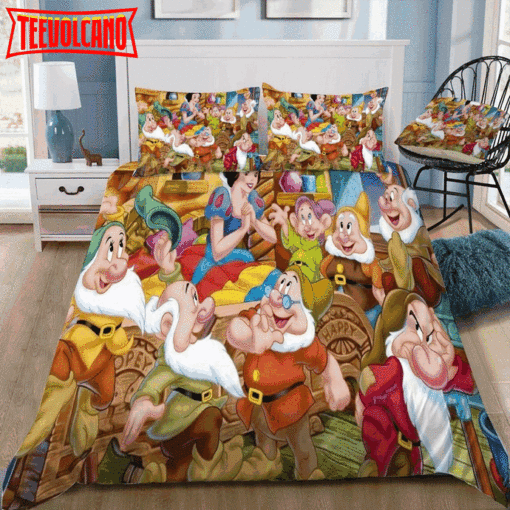 Disney Snow White 17 3D Customized Duvet Cover Bedding Set