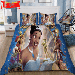 Disney The Princess And The Frog 3D Duvet Cover Bedding Set