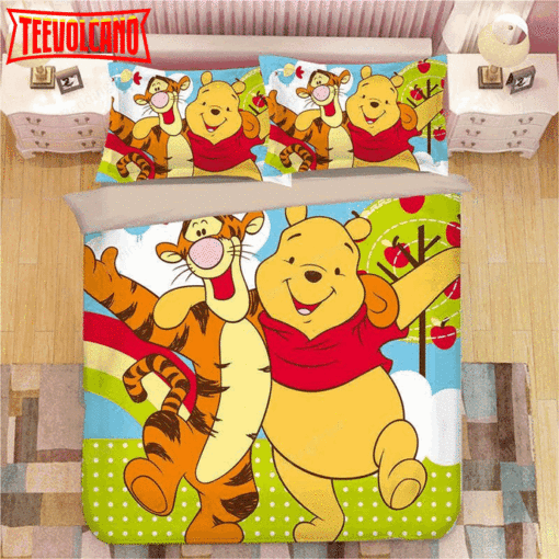 Disney-Tigger-Winnie-The-Pooh-Bedding-Set (Duvet Cover &amp Pillow Cases)