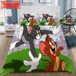 Disney Tom And Jerry #2 Duvet Cover Bedding Set