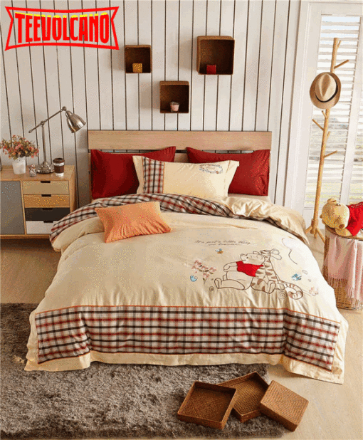 Disney-Winnie-The-Pooh-Plaid-Bedding-Set