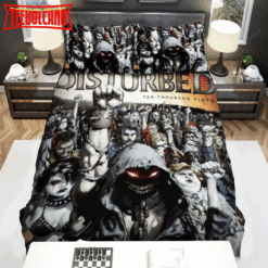 Disturbed, Ten Thousand Fists Bed Sheets Duvet Cover Bedding Sets